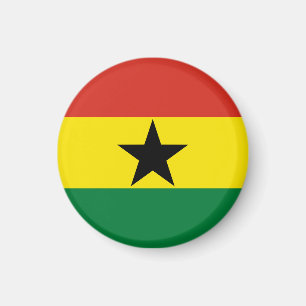 Ghanas flagga magnet