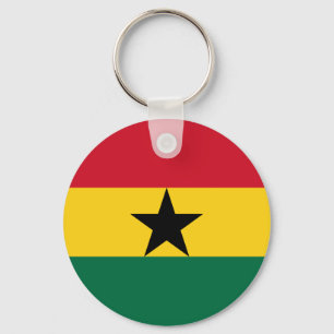 Ghanas flagga nyckelring
