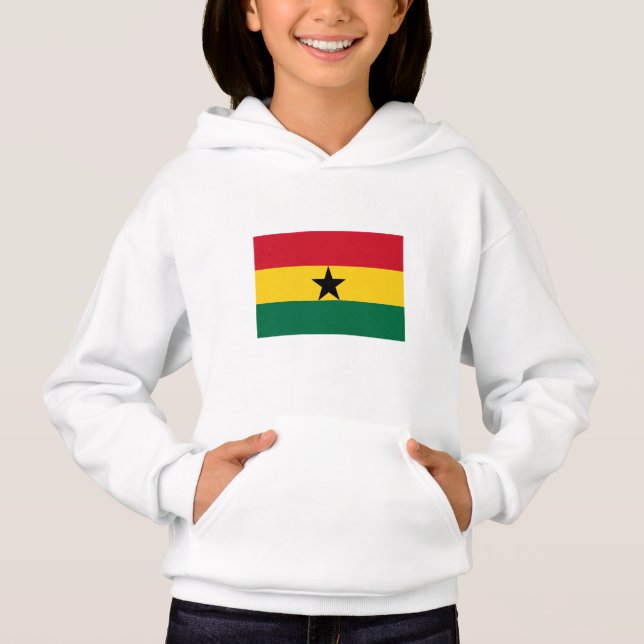 Ghanas flagga t shirt (Framsida)