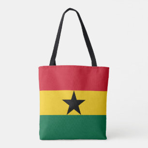 Ghanas flagga tygkasse