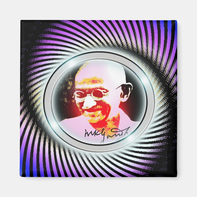 ghandi magnet (Framsidan)