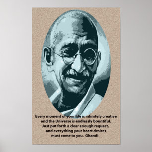 Ghandi-offert Poster
