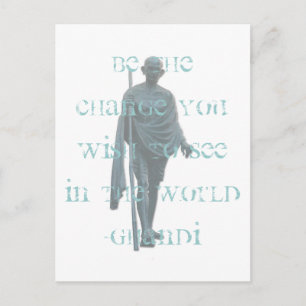 ghandi vykort