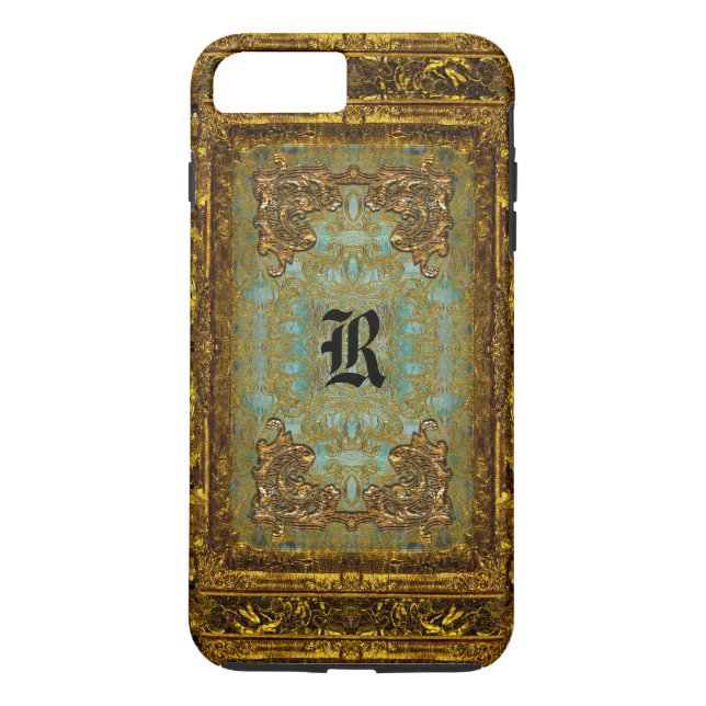 Ghastline Baroque Monogram Case-Mate iPhone Skal (Baksida)