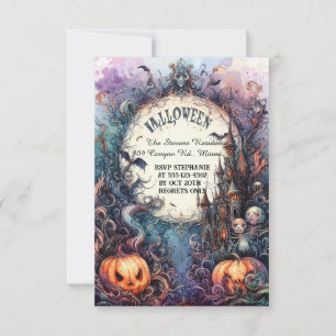 Ghastly Gathering: Tailor-Made Halloween Inbjudan