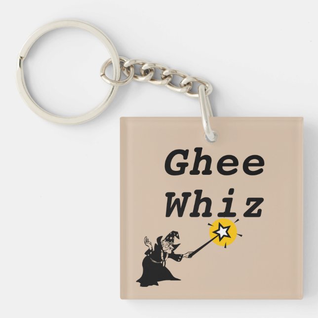 Ghee Whiz Keychain (Framsidan)