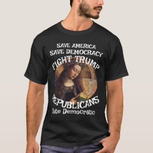 Ghent Altartavla Trump T Tröja 36 37 38 39 40 41 4