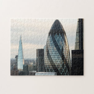Gherkin och Shard London Urban Panorama Pussel