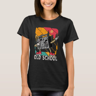 Ghetto Blaster 80's 90's Hip Hip Dabbing Old Schoo T Shirt