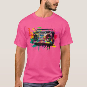 Ghetto Blaster 80'S 90'S Hip Hip Rap T Shirt