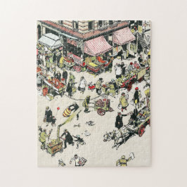 Ghetto, Nedre Öster Side Manhattan, 1920-talet Pussel