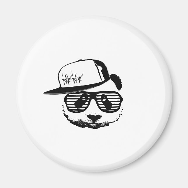 Ghetto panda magnet (Framsidan)