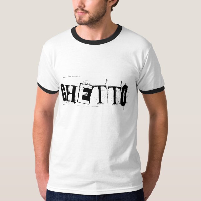 ghetto. t-shirt (Framsida)