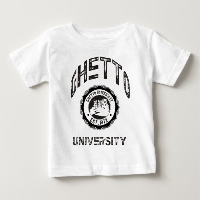 Ghetto Universiteten T-shirt (Framsida)