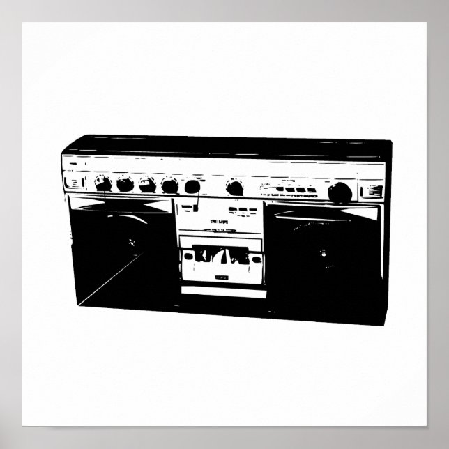 Ghettoblaster Poster (Framsidan)