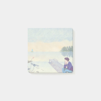Ghibli Inspirerad Stil 2 Klisterlappar Post-it Block