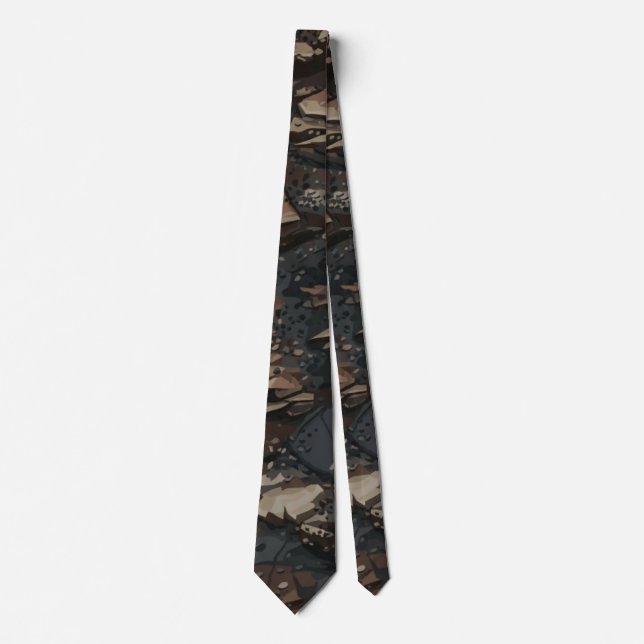 Ghillie-dräkt stenig terrängmönster slips (Framsida)