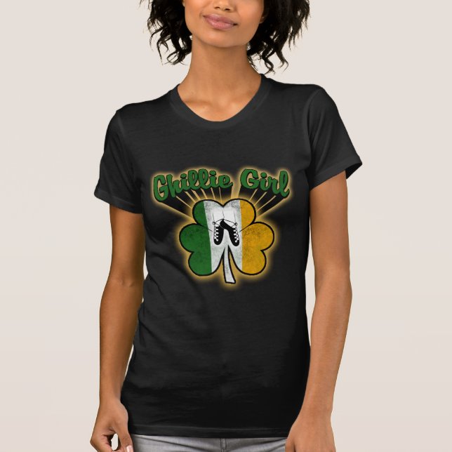 Ghillie flicka t-shirt (Framsida)