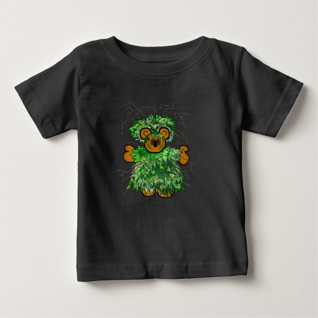 Ghillie Kostym Baby Shirt Tee (Framsida)