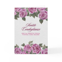 Ghirlanda di Anemoni Simpatia Sympathy Italiana