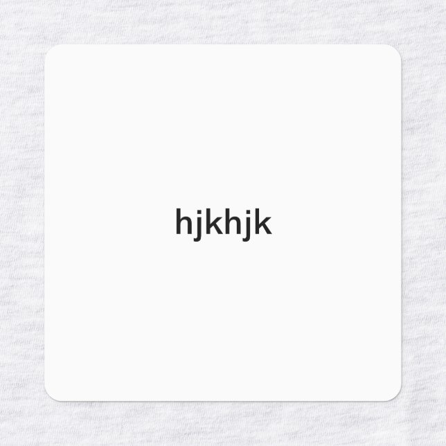 ghjghj klistermärke (Design 1)