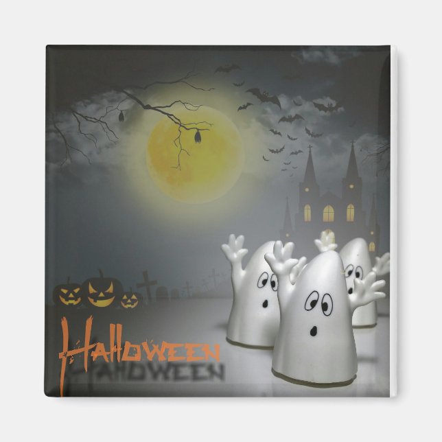 Ghoarly Halloween Magnet (Framsidan)