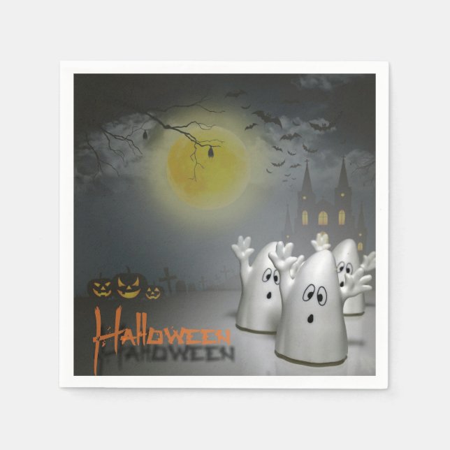 Ghoarly Halloween Pappersservett (Framsidan)