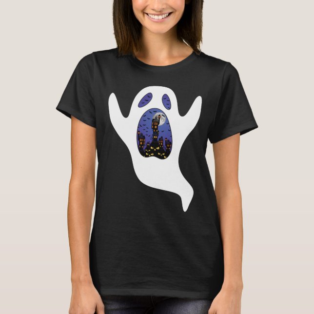 Ghoarly Halloween T Shirt (Framsida)