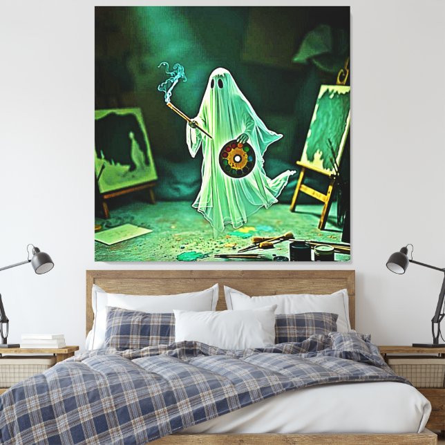 Ghodyst Artists mästerverk i Eerie Canvastryck (Insitu (sovrum))