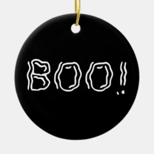 Ghodyst Boo! Julgransprydnad Keramik