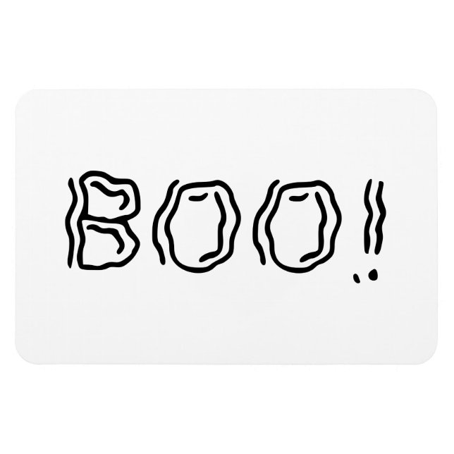 Ghodyst Boo! Magnet (Horisontell)