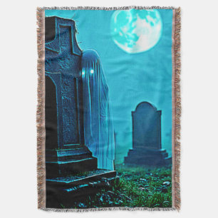 Ghodyst Figur i en Graveyard-design Filt