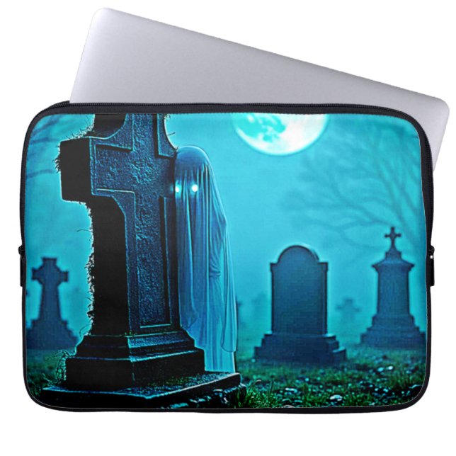 Ghodyst Figur i en Graveyard-design Laptop Fodral (Framsidan)