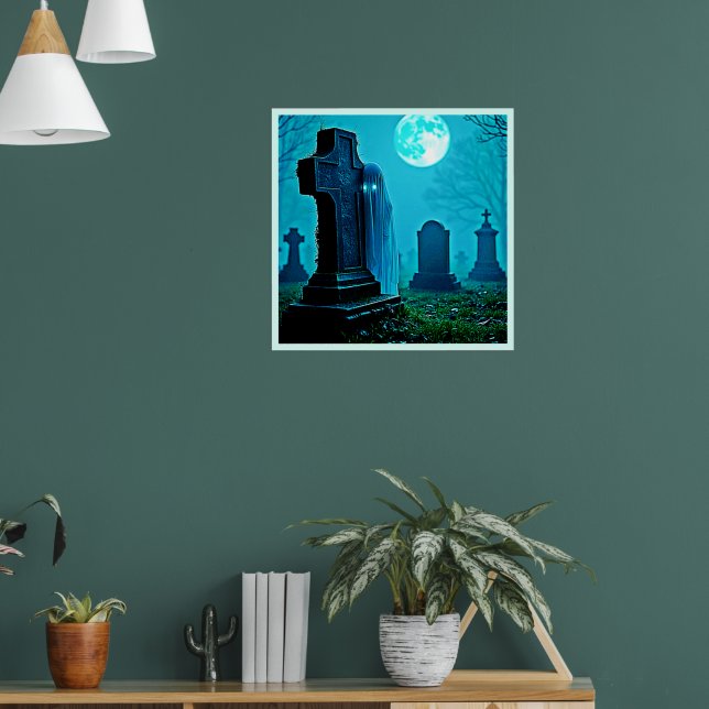 Ghodyst Figur i en Graveyard-design Poster (Vardagsrum 1)