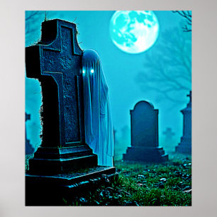 Ghodyst Figur i en Graveyard-design Poster