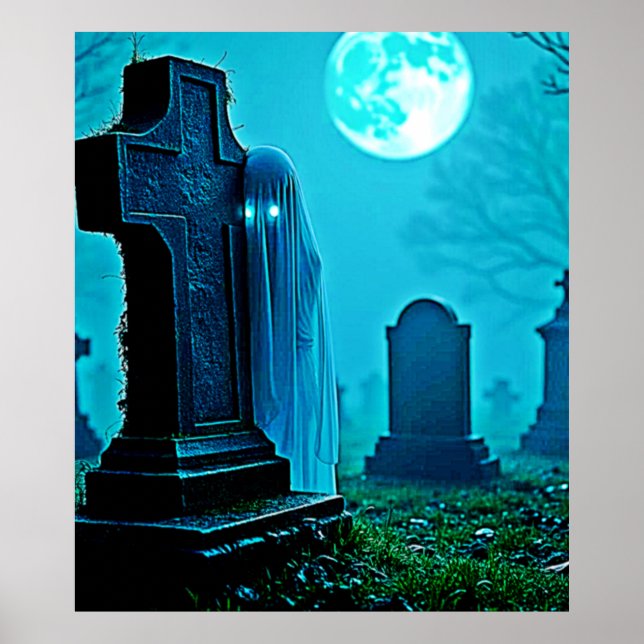 Ghodyst Figur i en Graveyard-design Poster (Framsidan)