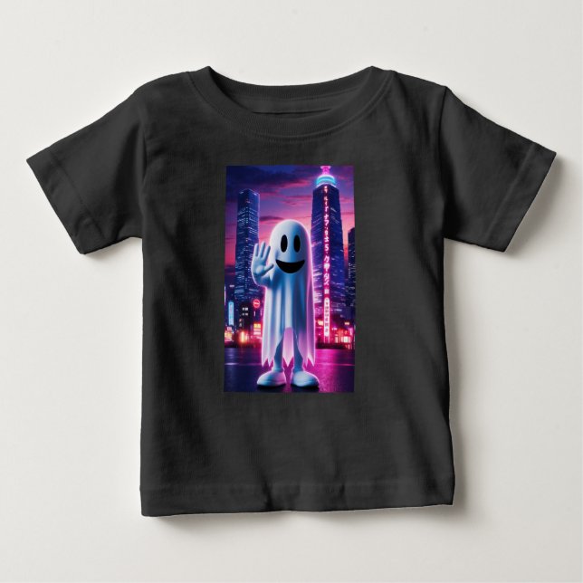 Ghodyst Wave & Urban Ljus T Shirt (Framsida)
