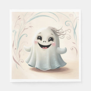 Ghokostsam vän Halloween-design Pappersservett