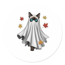 Ghokostsiamese - Cute Halloween Siamese Cat
