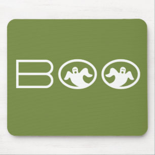 Gholyst Boo Mousepad, Grönt och White Musmatta