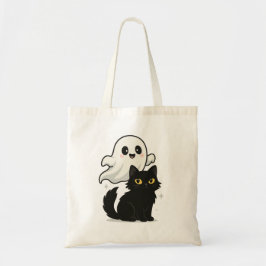 Gholyst Cat Vibes - Spooky Cute T-Shirt Tygkasse