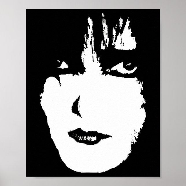 Gholyst Creepy Ansikte Poster (Framsidan)