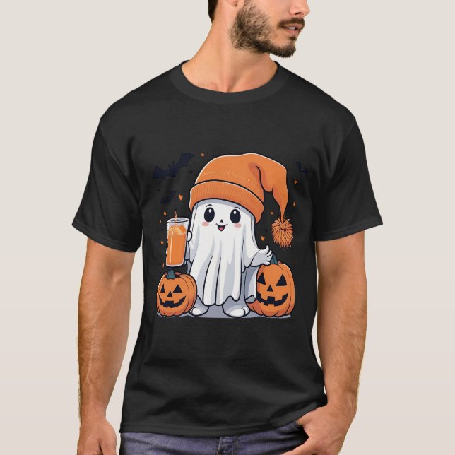Gholyst Halloween-Roligt T Shirt (Framsida)