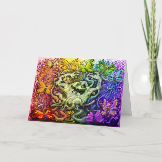 Gholyst Rainbow Magic Kort (Framsida)