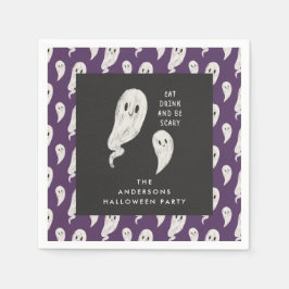 Ghomesiska halloween fest halloween napkins pappersservett