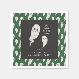 Ghomesiska halloween fest halloween napkins pappersservett