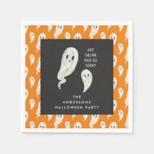 Ghomesiska halloween fest halloween napkins