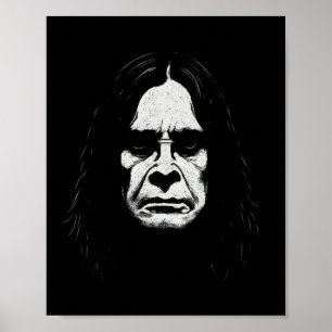 Ghorent Sten N Roller Legend Halloween Icon Ansikt Poster