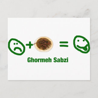 Ghormeh Sabzi Vykort