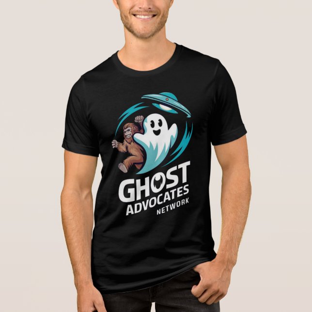 Ghost Advocate Network Manar Shirt T (Framsida)
